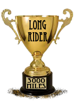 3000 Mile trophy