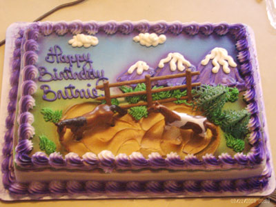 Britnie birthday cake