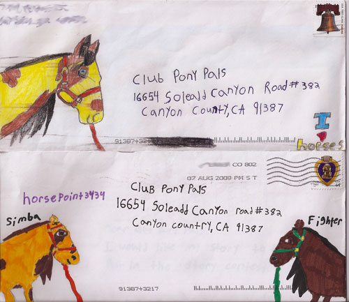 Horsepoint's envelopes