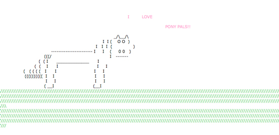 Keyboard Pony