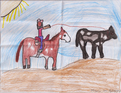 maylin's roping drawing