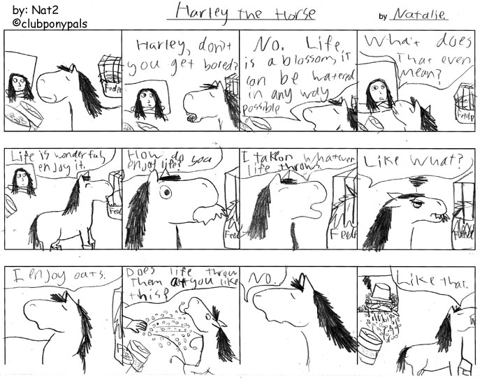 Harley the Horse Cartoon