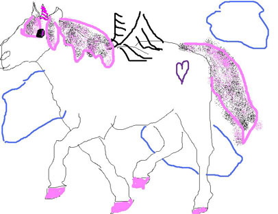 Pretty-pony drawing